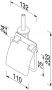 Geesa Standard Collection Closetrolhouder Met Reserverolhouder Met Klep Rvs Gepolijst - Thumbnail 4