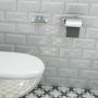 Geesa Tone Toiletrolhouder met klep Chroom 91730802R - Thumbnail 2