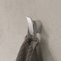 GEESA Wynk handdoekhaak met 1 haak zamak verchroomd hxdxl 47x34x24mm kleur chroom - Thumbnail 3