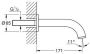 GROHE Atrio New buisuitloop sanitairkraan hard graphite geborsteld 13139AL3 - Thumbnail 3
