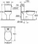 GROHE Bau Ceramic wc pakket duoblokcombinatie AO randloos inclusief toiletzitting met softclose Alpine wit - Thumbnail 2