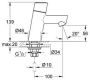 GROHE Concetto New fonteinkraan XS-size bovendeel keramisch 130mm hoogte 100mm uitloop chroom 32207001 - Thumbnail 3