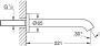GROHE Essence baduitloop voorsprong 23 cm warm sunset - Thumbnail 3