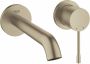 Grohe Essence New Wastafelkraan Inbouw uitloop 18.3cm M-size geborsteld nikkel 19408en1 - Thumbnail 2