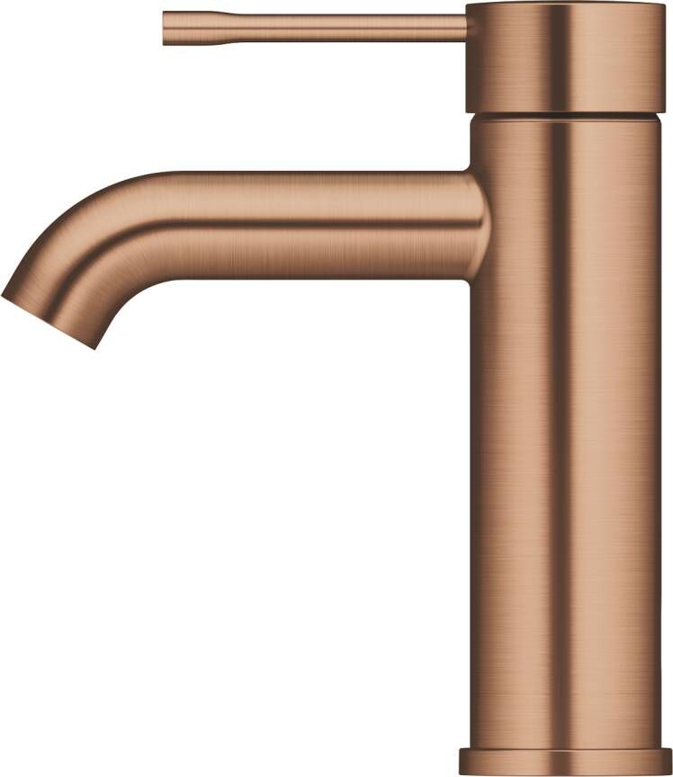 Grohe Essence Wastafelmengkraan S-size incl. waste Warm sunset geborsteld