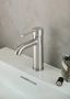 Grohe Essence waterbesparende wastafelkraan S-size m. gladde body Supersteel 24172DC1 - Thumbnail 3