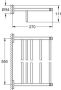 GROHE Essentials Handdoekrek rond wand 1x etage 2-gats 550mm functioneel cool sunrise geborsteld 40800GN1 - Thumbnail 2