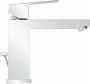 Grohe Eurocube waterbesparende wastafelkraan medium met waste 28mm met temperatuurbegrenzer chroom 23445000 - Thumbnail 2