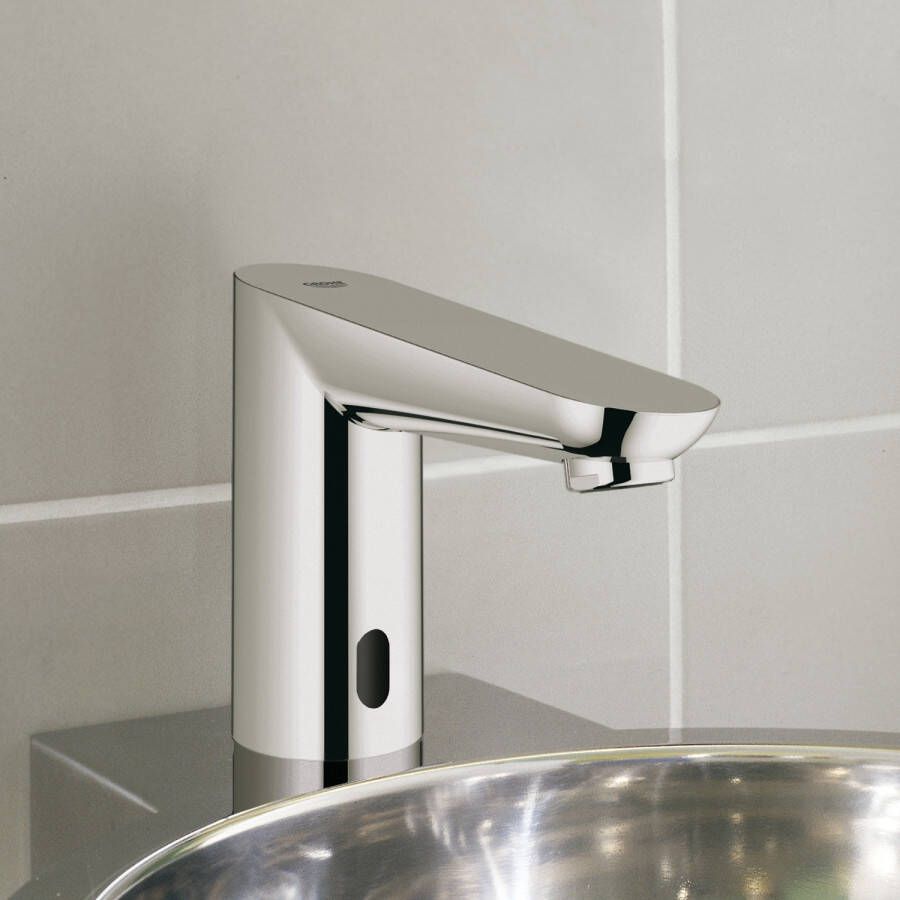 Grohe Euroeco Cosmopolitan E electronische wastafelkraan met netvoeding 230v chroom