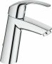 GROHE Eurosmart Wastafelmengkraan M size ES ketting eengreeps 1 gats 169mm hoogte 110mm uitloop vast chroom - Thumbnail 2