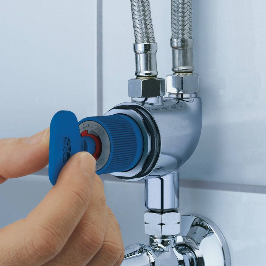 Grohe Grohtherm onderbouw thermostaat chroom