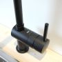 GROHE Minta Keukenmengkraan blad kraangat eengreeps 356mm hoogte 223mm C-uitloop draaibaar velvet zwart - Thumbnail 5