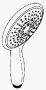 Grohe Power en Soul handdouche 130mm met 4 standen chroom - Thumbnail 4