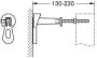 Grohe Dal Rapid SL wandbevestiging 2 stuks 3855800M - Thumbnail 3