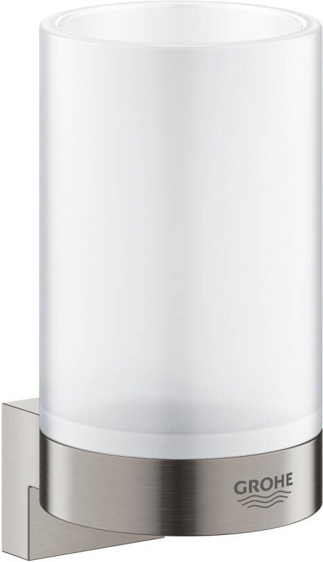 Grohe Selection wandhouder voor glas- en zeepdispenser excl. glas dispenser Supersteel
