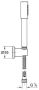 GROHE Sena handdouche 8.5l min 1 straalsoort antikalksysteem wandhouder doucheslang kunststof chroom - Thumbnail 6