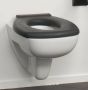 Linido zachte toiletzitting voor gevoelige huid 4 5 x 40 5 x 46 cm grafiet - Thumbnail 2
