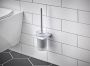Hansgrohe AddStoris toiletborstel met wandhouder 10 5x12x34 2cm chroom - Thumbnail 2