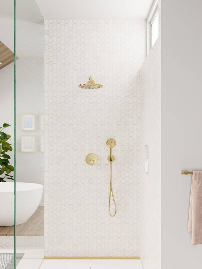Hansgrohe Croma hoofddouche 280 1jet Polished Gold Optic