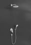 Hansgrohe Crometta S complete inbouwset 240 1jet met ééngreeps mengkraan chroom - Thumbnail 2