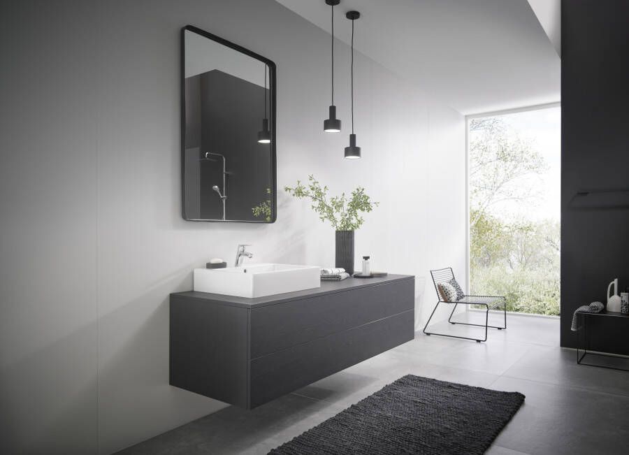 Hansgrohe Focus ééngreeps wastafelmengkraan 70 met trekwaste chroom