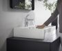 Hansgrohe Logis ééngreeps wastafelmengkraan 100 met PushOpen afvoergarnituur chroom - Thumbnail 4