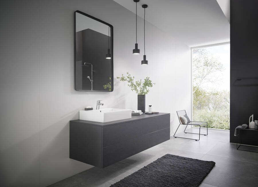 Hansgrohe Logis ééngreeps wastafelmengkraan 70 met afvoerplug chroom