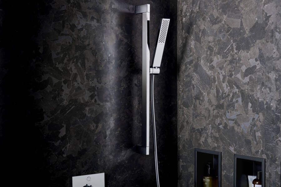 Hansgrohe Pulsify E doucheset 100 1jet EcoSmart+ met glijstang 65 cm chroom