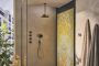 Hansgrohe Rainfinity PowderRain hoofddouche 250 1 straalsoort EcoSmart geborsteld brons - Thumbnail 3