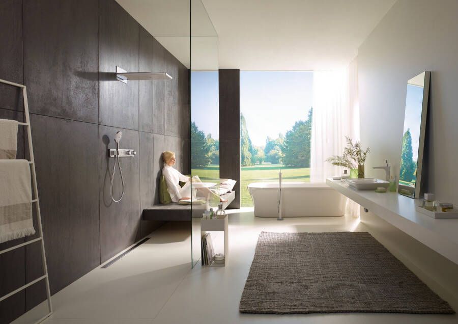 Hansgrohe Rainmaker Select hoofddouche 580 3jet wit chroom