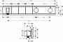 Hansgrohe RainSelect afbouwdeel voor inbouw douchekraan thermostatisch voor 3 functies met handdouchehouder 52.7x90cm wit chroom 15356400 - Thumbnail 3
