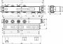 Hansgrohe RainSelect inbouwdeel voor afbouwdeel douchekraan thermostatisch voor 2 functies 15310180 - Thumbnail 2