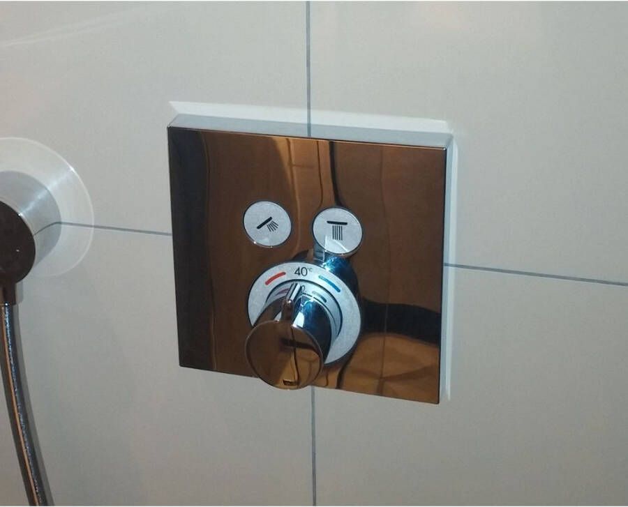 Hansgrohe ShowerSelect thermostaat afbouwdeel voor 2 functies chroom