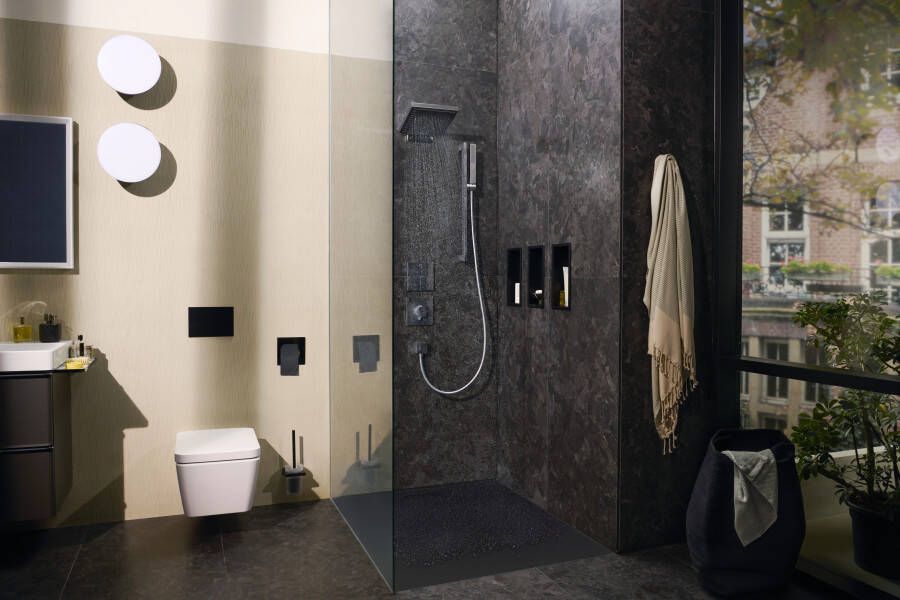Hansgrohe ShowerSelect Comfort E stopkraan inbouw voor 3 functies chroom