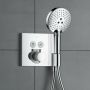 Hansgrohe Showerselect inbouw doucheset met Raindance Select S hoofddouche en handdouche chroom - Thumbnail 2
