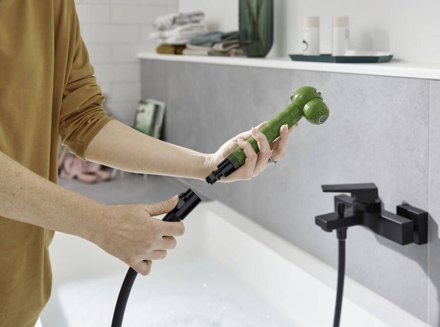 Hansgrohe snelkoppeling DN15 zwart