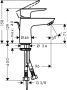 Hansgrohe Talis Es wastafelkraan 80 CoolStart met waste chroom 71703000 - Thumbnail 2