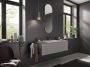 Hansgrohe Talis E ééngreeps wastafelmengkraan comfortzone 110 zonder waste 16 2 cm geborsteld zwart chroom - Thumbnail 2