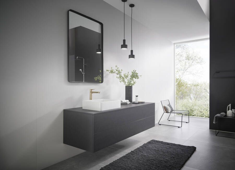 Hansgrohe Talis E ééngreeps wastafelmengkraan 240 zonder afvoer Brushed Bronze