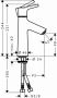 HANS GROHE Hansgrohe Talis S eengreeps wastafelmengkraan 100 CoolStart zonder wastegarnituur chroom - Thumbnail 2