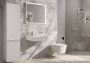 Hansgrohe Tecturis Wastafelkraan mengkraan 15.8cm uitloop 3-gats mat wit 73030700 - Thumbnail 2