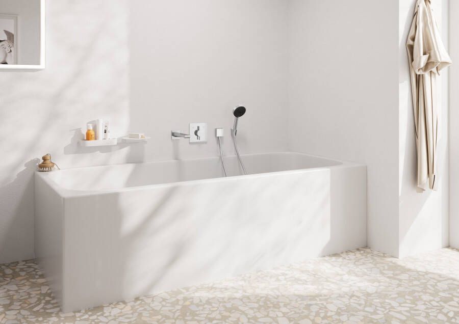 Hansgrohe Tecturis E baduitloop chroom