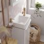 Hansgrohe Tecturis Wastafelmengkraan coolstart -10.8cm uitloop geborsteld brons 73301140 - Thumbnail 2