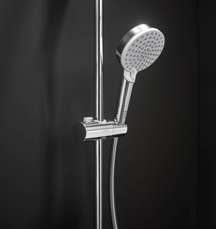 Hansgrohe Vernis Shape Showerpipe 230 1jet EcoSmart met badthermostaat chroom