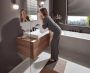 Hansgrohe Vivenis 4-gats badrandmengkraan met handdouche douchehouder doucheslang en s-box mat zwart - Thumbnail 3