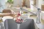 Hansgrohe Zesis M33 ééngreeps keukenmengkraan 150 CoolStart EcoSmart 1jet chroom - Thumbnail 1