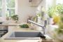 Hansgrohe Zesis M33 ééngreeps keukenkraan 150 met metalen uittrekbare vuistdouche 2jet sBox chroom - Thumbnail 4