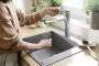 Hansgrohe Zesis M33 ééngreeps keukenkraan 160 met metalen uittrekbare vuistdouche 2jet sBox chroom - Thumbnail 2