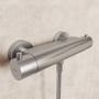 Hotbath Buddy Thermostatische Douchemengkraan met half duims onderaansluiting Geborsteld Nikkel B008GN - Thumbnail 3