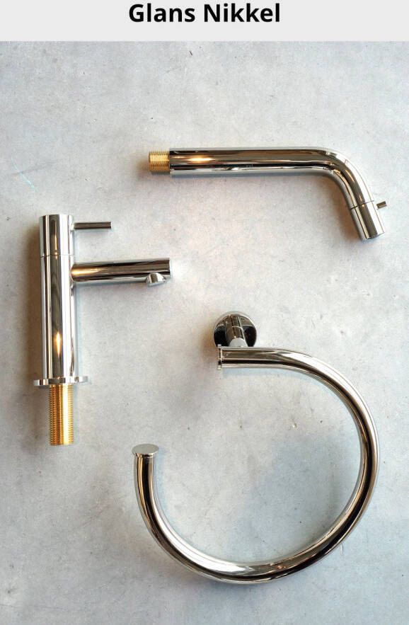Hotbath Cobber CB040 keukenkraan glans nikkel